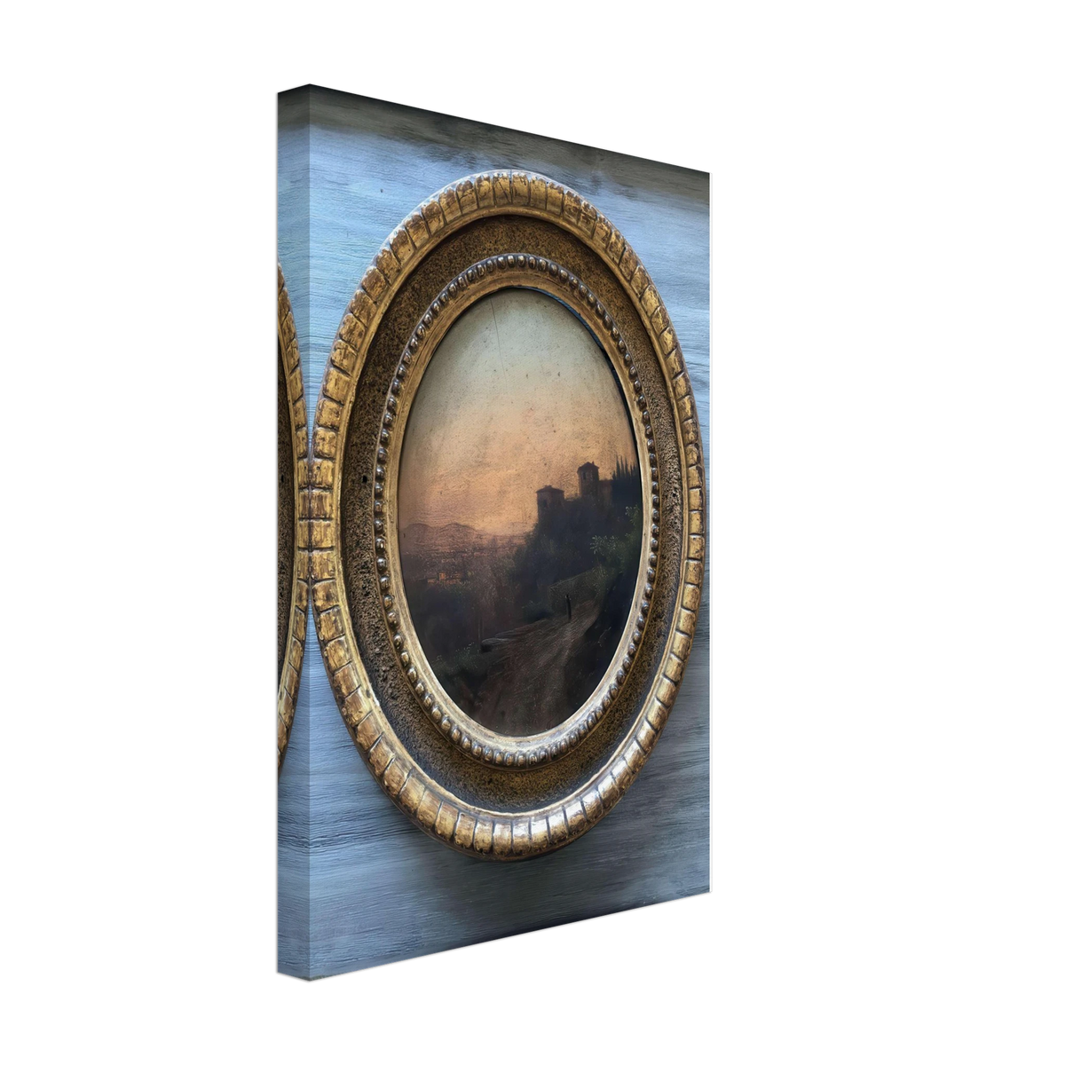 Landscape by Guido Agostini, canvas, view 2