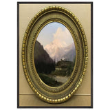 Landscape by Guido Agostini, framed poster, view 3