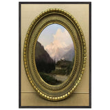 Landscape by Guido Agostini, framed poster