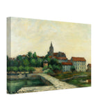 Landscape by Gustave Loiseau, canvas, view 2