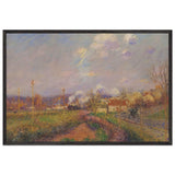 Landscape in Autumn by Gustave Loiseau, framed poster