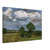 Landscape in Csik (Transylvania) by Istvan Nagy, canvas