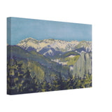 Landscape in Semmering by Koloman Moser, canvas, view 2
