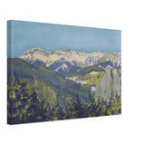 Landscape in Semmering by Koloman Moser, canvas