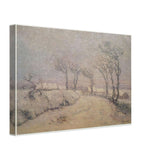 Landscape in Snow by Gustave Loiseau, canvas, view 2