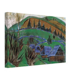Landscape in Transylvania by Istvan Nagy, canvas, view 2