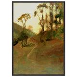 Landscape by Ipolit Strambu, framed poster, view 3