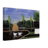 Landscape by Istvan Nagy, canvas, view 2