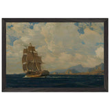 Landscape by Michael Zeno Diemer, framed poster, view 2