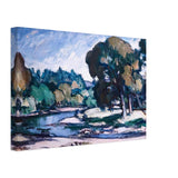 Landscape near Calvine by Samuel Peploe, canvas, view 2