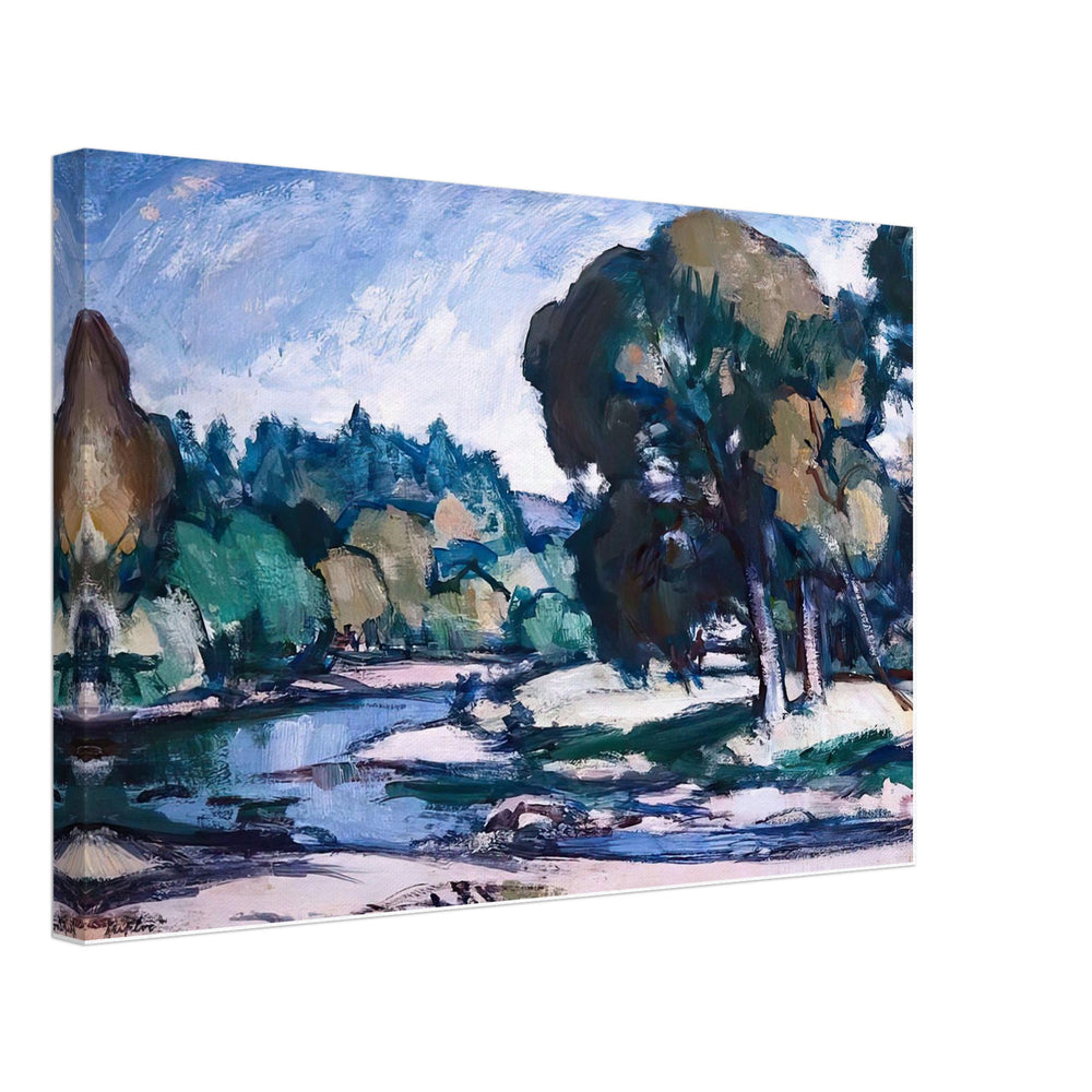 Landscape near Calvine by Samuel Peploe, canvas