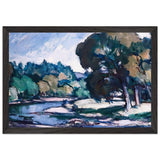 Landscape near Calvine by Samuel Peploe, framed poster, view 2