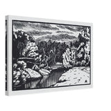 Landscape near the Pil Tower by Anna Ostroumova-Lebedeva, canvas
