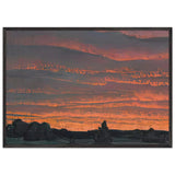 Landscape by Nicholas Roerich, framed poster, view 3