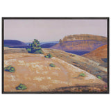 Landscape by Nicholas Roerich, framed poster, view 3