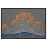 Landscape by Nicholas Roerich, framed poster