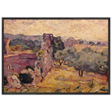 Landscape of the South of France by Louis Valtat, framed poster, view 3