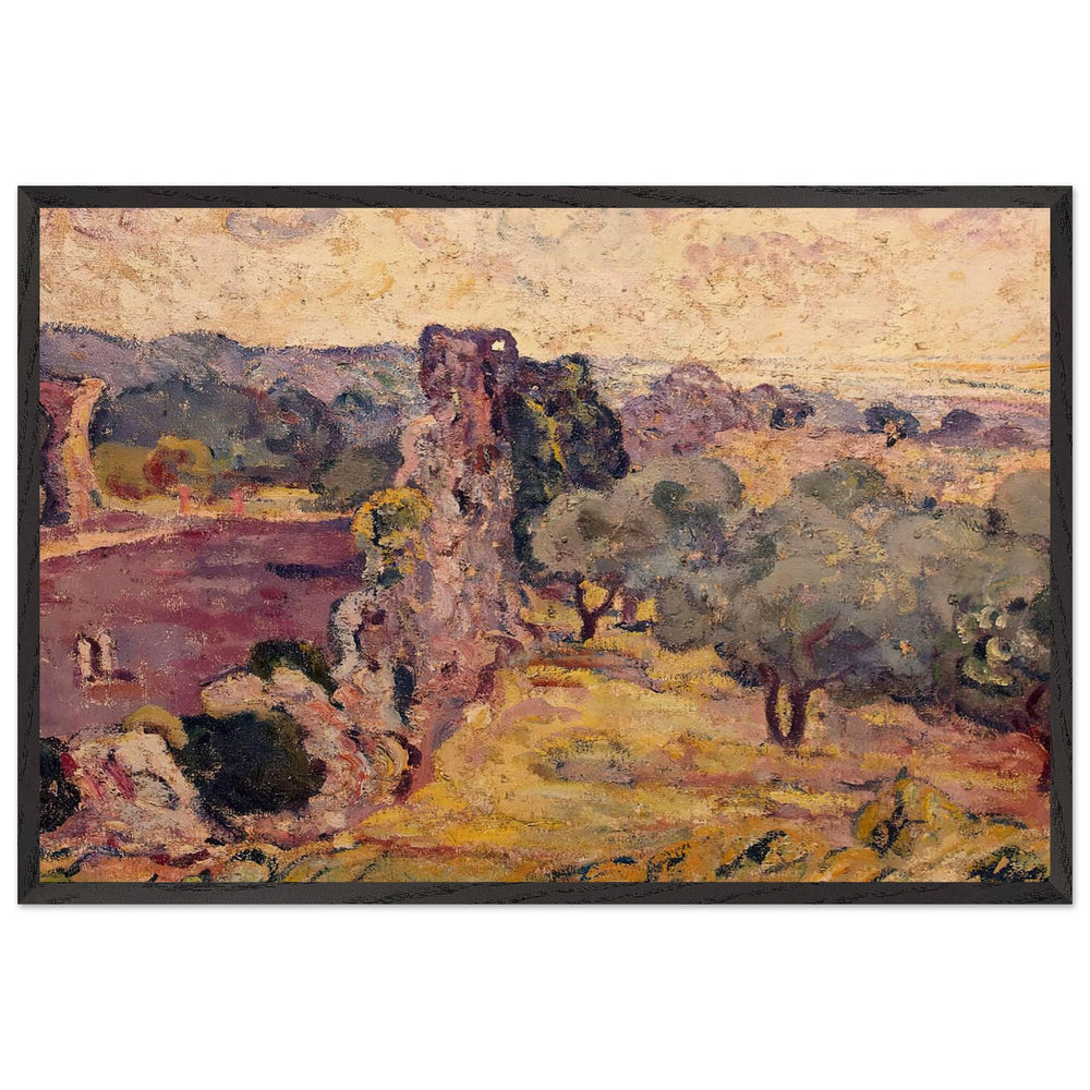 Landscape of the South of France by Louis Valtat, framed poster