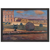 Landscape of Versailles by Fujishima Takeji, framed poster, view 2