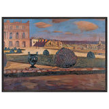 Landscape of Versailles by Fujishima Takeji, framed poster, view 3