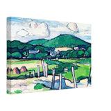 Landscape by Samuel Peploe, canvas, view 2