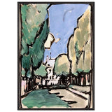 Landscape by Samuel Peploe, framed poster, view 3