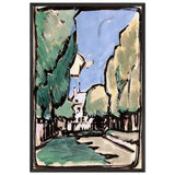 Landscape by Samuel Peploe, framed poster