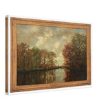 Landscape Scene with a Windmill by Arnold Marc Gorter, canvas