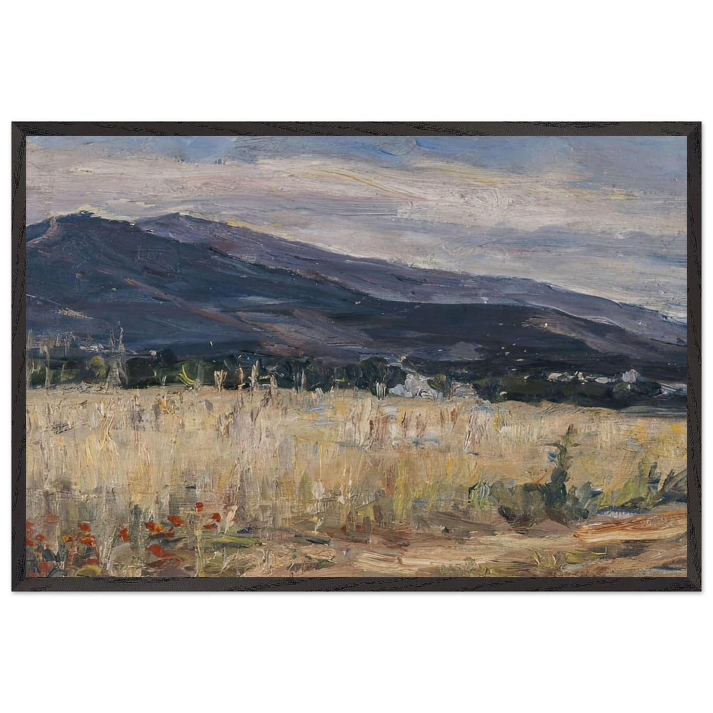 Landscape by Thalia Flora-Karavia, framed poster