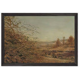 Landscape Vanderhovensdrif, Apies River, Pretoria by Pieter Wenning, framed poster, view 2