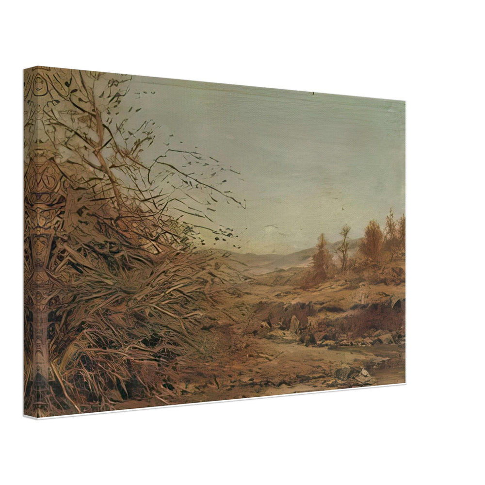 Landscape Vanderhovensdrif, Apies River, Pretoria by Pieter Wenning, canvas