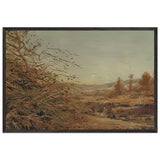 Landscape Vanderhovensdrif, Apies River, Pretoria by Pieter Wenning, framed poster