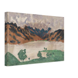 Landscape with a River by Anna Ostroumova-Lebedeva, canvas, view 2