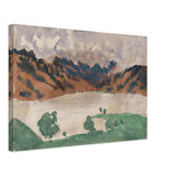 Landscape with a River by Anna Ostroumova-Lebedeva, canvas