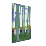 Landscape with Green Trees or Beech Trees in Kerduel by Maurice Denis, canvas