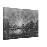 Landscape with lake by Konstantin Bogaevsky, canvas, view 2