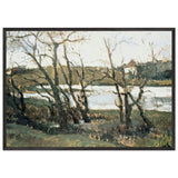 Landscape with Lake by Theodor Pallady, framed poster, view 3