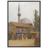 Landscape with Mosque by Constantin Artachino, framed poster, view 3