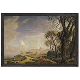 Landscape with Trees by Konstantin Bogaevsky, framed poster, view 2