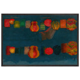 Lantern studies by Max Pietschmann, framed poster