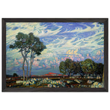 Last Rays by Konstantin Bogaevsky, framed poster, view 2