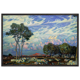 Last Rays by Konstantin Bogaevsky, framed poster