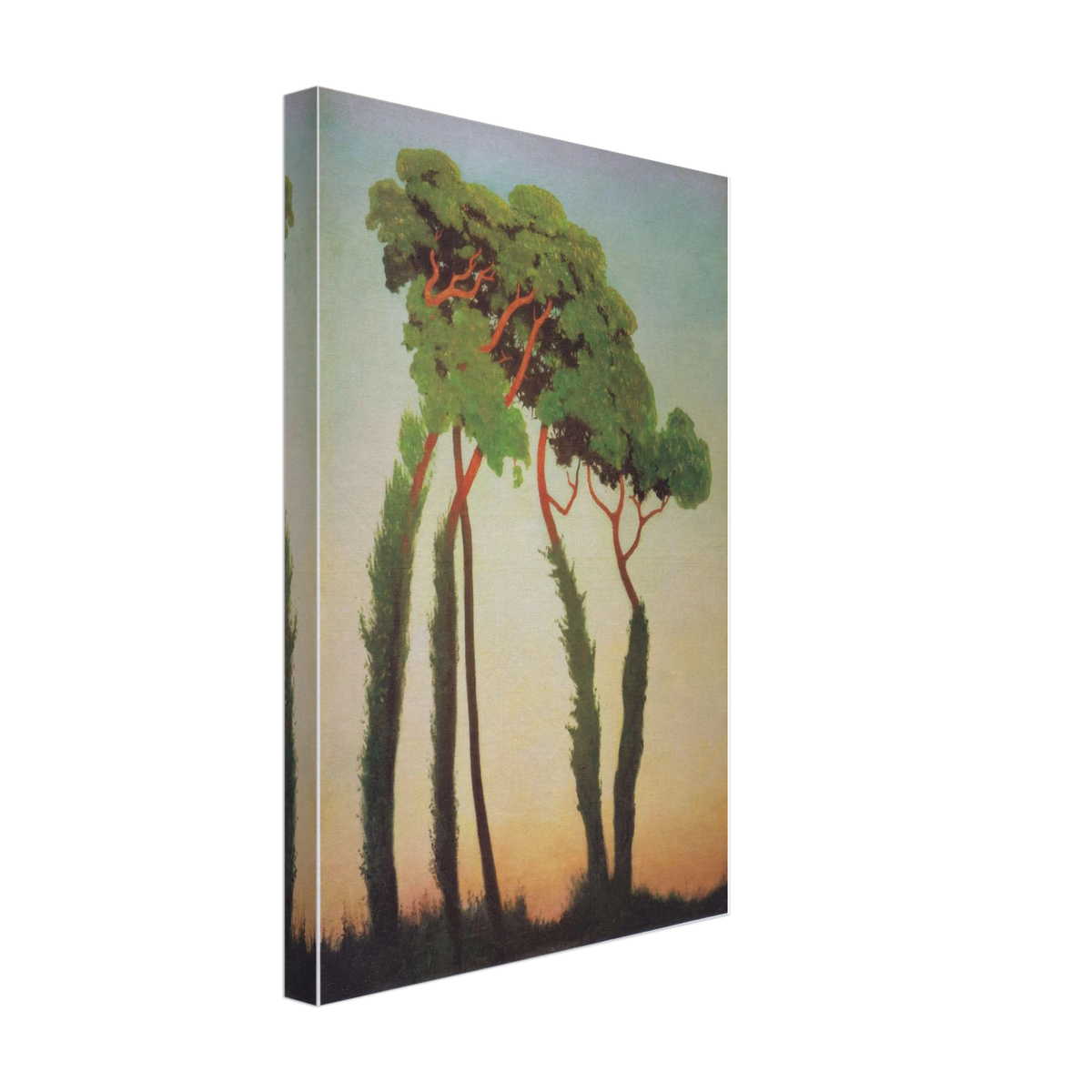 Last Sun Rays by Felix Vallotton, canvas, view 2