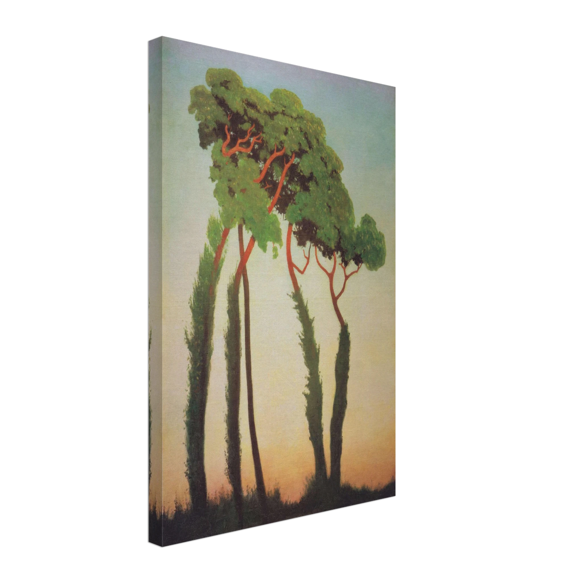 Last Sun Rays by Felix Vallotton, canvas