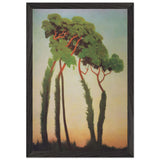 Last Sun Rays by Felix Vallotton, framed poster, view 2
