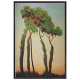 Last Sun Rays by Felix Vallotton, framed poster