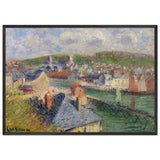 L'Avant Port De Fecamp by Gustave Loiseau, framed poster, view 3