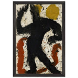 Le Héros by Louis Soutter, framed poster, view 2