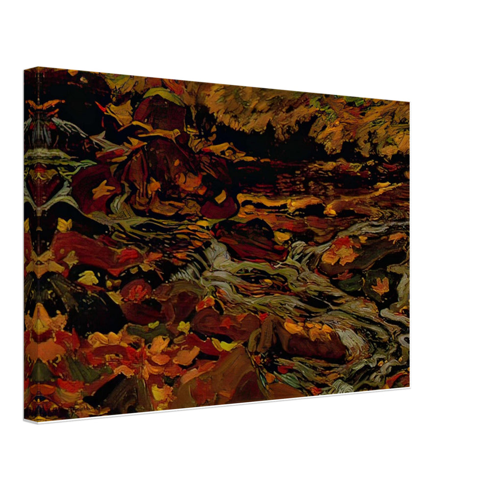 Leaves in the Brook by J. E. H. MacDonald, canvas