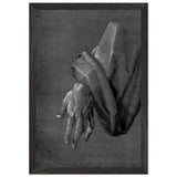 Left Hand of an Apostle by Albrecht Durer, framed poster, view 2